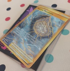 Stormy Mountains Gold Secret Rare - Evolving Skies 232/203